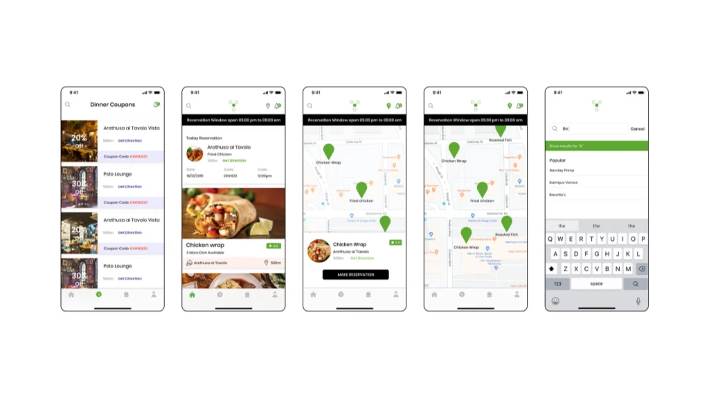 Restaurant Table Reservation App Restaurant Listing