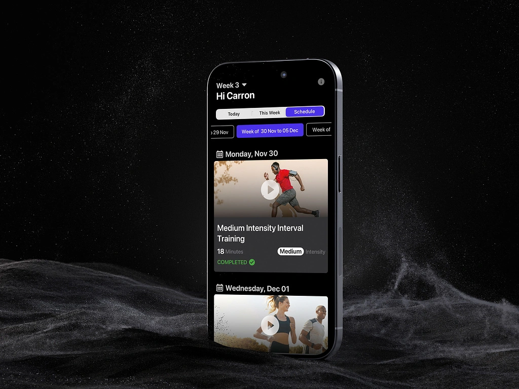 Fitness app UI/UX Design