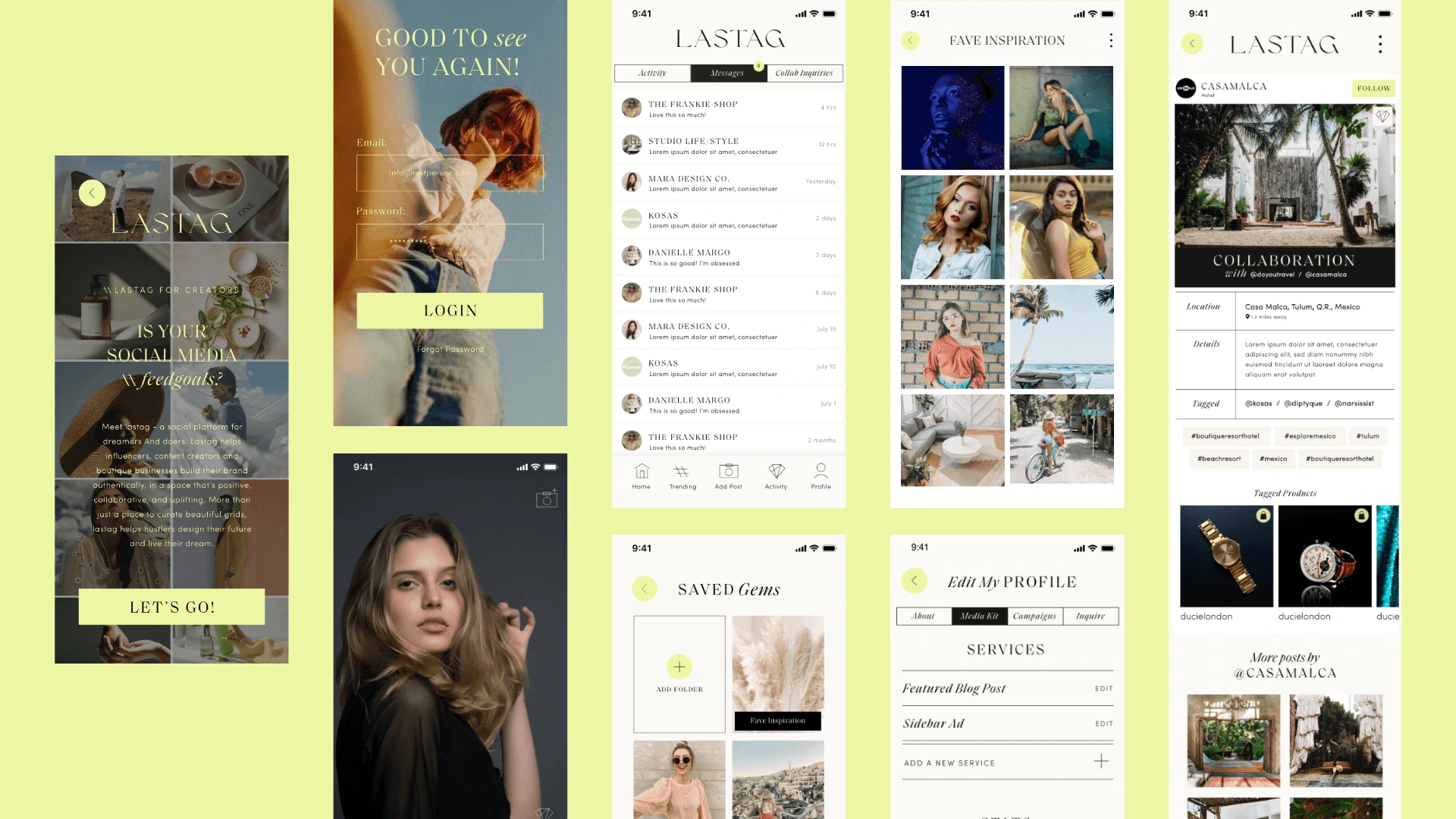 Social Networking App UI UX Design