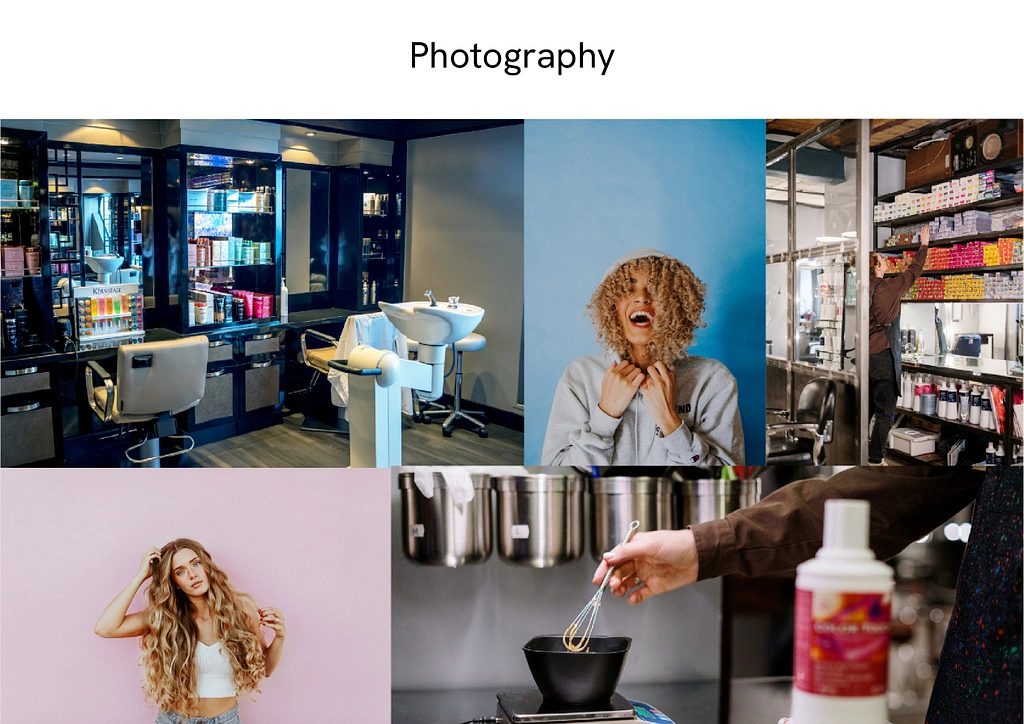 Rimpi Salon CRM photography ideas