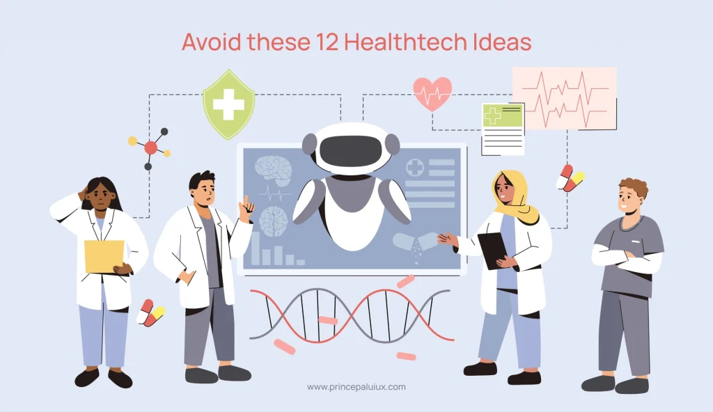 Think Twice Before Building These 12 Healthtech Ideas