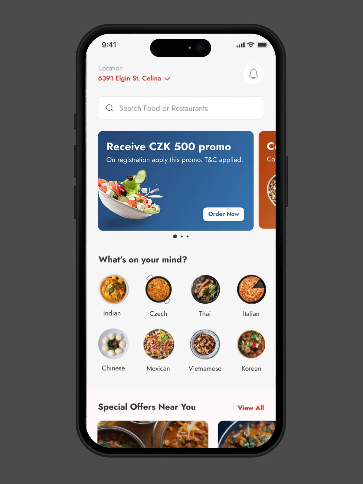 svaggy customer app home