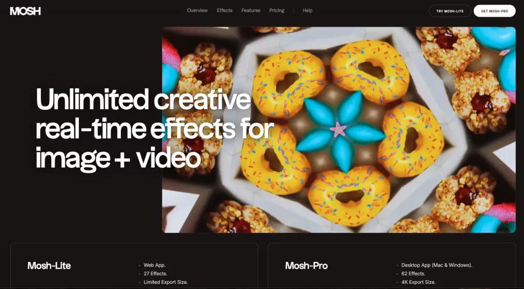 Mosh Pro – Creative Effects Without the Template Prison